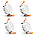 Miniatyrbillede 1 af 8: 4stk Retrofit Downlight Dæmpbar LED Indbygningsbelysning Led