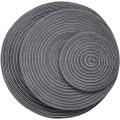 Miniatyrbilde 10 av 10: 2stk Runde Dekkebrikker Bordmatter KAFFE 2STK-30CM Coffee 2pcs-30cm