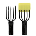 Miniatyrbillede 6 af 10: Fiskespyd Harpungaffel Fisk Pigthakket Spyd Gig Fork 3 GRUNDER 3 Prongs