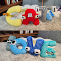 Pikkukuva 4 / 10: Animal Plushie Doll Alphabet Dolls C C