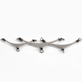 Miniatyrbilde 6 av 10: 25 stk fiskeswivel 3-veis svivler 4 4 4