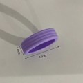 Miniatyrbillede 2 af 10: 8 STK/Sæt Rejse Bagage Caster sko Kuffert Hjul Beskyttelse Grey-8pcs