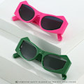 Miniatyrbillede 4 af 10: Cat Eye Solbriller Solbriller til Damer SORT-SORT SORT-SORT Black-Black