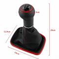 Pikkukuva 3 / 10: Vaihteenvaihteen nuppi Auton vaihteenvaihdin PUNAINEN 5 SPEED 5 SPEED Red 5 speed-5 speed
