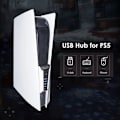 Miniatyrbild 3 av 8: Game Console Extender Laddare USB Hub för PS5