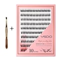 Miniatyrbillede 1 af 10: Lash Clusters DIY Lash Extension Kit 30D & LASH TWEEZER 30D & 30D & Lash Tweezer