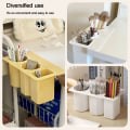 Miniatyrbild 6 av 10: Skrivbord Kontor Förvaringslåda Desktop Organizer VIT white