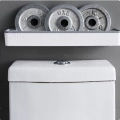 Miniatyrbillede 2 af 8: Væghængende skab Toiletstativ Hylde Organizer SORT black