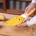 Miniatyrbillede 5 af 9: Mango Splitter Mango Cutting Vandmelon Slicer Cutter
