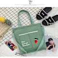 Miniatyrbillede 9 af 10: Student Tutorial Taske Totes Shopper Tasker SORT Black
