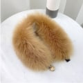 Miniatyrbilde 8 av 10: Vinter imitert pelssjal wrap-skjerf 05 05 05