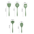 Pikkukuva 2 / 10: 5kpl/ set Keittiövälineetsetti Set MUSTA Black