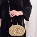 Pikkukuva 4 / 10: Clutch Bag luksuskäsilaukku SININEN blue