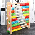 Miniatyrbillede 6 af 9: Trækuleramme Beregningsperle A A A