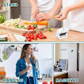 Miniatyrbillede 3 af 9: Køkken Timer Digital Visual Timer HVID White