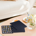 Miniatyrbillede 7 af 7: Pin Display Binder Emalje Pin Display Bog Sko Charms Organizer