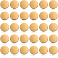 Pikkukuva 1 / 4: 30 kpl Golden Button Alloy Button litteä pyöreä painike