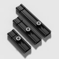 Miniatyrbilde 4 av 10: Dørlås Sikkerhetsbolt Lås SORT 80MM Black 80mm