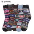 Ullstrumpor Tjock Rik 5 Pairs