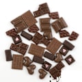 Miniatyrbillede 1 af 4: 60 Stk Simulering Chokolade Charm Chokolade Resin Flatback Fake