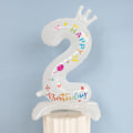 Miniatyrbilde 7 av 10: 2stk kronestående digital ballong NUMMER-9 NUMMER-9 Number-9