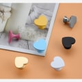 Miniatyrbilde 10 av 10: 2stk Love Garderobe Dørhåndtak Skuffehåndtak GULL Gold