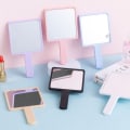 Miniatyrbillede 7 af 10: Makeup Spejl Firkantet Makeup Spejl BLÅ Blue