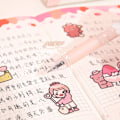 Miniatyrbillede 6 af 10: 6 STK/Sæt Tryk Neutral Pen Signatur Pen 4 STK-RANDOM 4 STK-RANDOM 4PCS-Random