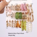 Miniatyrbilde 3 av 10: Twist Chain øredobber Enkel øredobber C C C