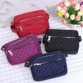 Miniatyrbild 6 av 9: Crossbody bältesväskor Midjepaket Stöldskyddspåse röd