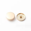 Pikkukuva 3 / 4: 30 kpl Golden Button Alloy Button litteä pyöreä painike
