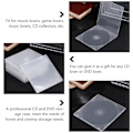 Pikkukuva 4 / 5: 20 kpl CD- case Square PP Box Pehmeä kumilaatikko 20Pcs
