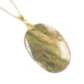 Miniatyrbilde 9 av 10: Stone Halskjede anheng Naturlig agat anheng RECTANGLE RECTANGLE rectangle