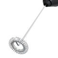 Miniatyrbillede 6 af 9: Elektrisk mælkeskummer SORT MED STAND MED STAT Black With Stand-With Stand