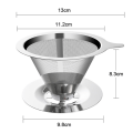 Miniatyrbild 1 av 10: Kaffefilter Kaffe Drip Mesh 600 MESHM-WITH BASE M-WITH BASE 600 MeshM-With Base