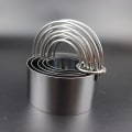 Miniatyrbillede 6 af 7: 5 stk Rustfri Kikseform Rustfri Småkageform