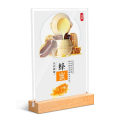 Miniatyrbilde 1 av 10: Bordskiltholder Meny Displaystativ 01-A5 01-A5 01-A5