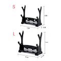 Miniatyrbillede 2 af 10: 10 stk Samurai Sword Stand Display Rack L L