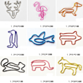 Miniatyrbillede 2 af 10: 50 STK Papirclips Indbindingsklips FLAMINGO FLAMINGO flamingo