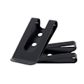 Miniatyrbillede 5 af 5: 4 STK Mini Pocket Clip Spænde Lommelygte Clip Small 4PCS