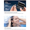 Pikkukuva 7 / 10: Bluetooth kuulokkeet Langattomat Bluetooth 5.2 MUSTA black