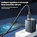 Miniatyrbild 7 av 10: Snabb Snabbladdare Adapter VIT EU PLUG EU PLUG White EU Plug-EU Plug