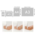 Pikkukuva 3 / 10: Pöytäkyltin pidike Menu näyttöteline 03-A6 03-A6 03-A6