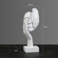 Miniatyrbilde 3 av 8: Abstrakt statue Desktop Ornament SORT A A Black A-A
