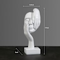 Miniatyrbilde 3 av 8: Abstrakt statue Desktop Ornament SORT C C Black C-C