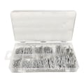 Miniatyrbillede 4 af 5: 250 stk. Hårnåle Splint Sortiment Kit R Clips