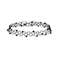 Pikkukuva 6 / 10: Stretch Choker -kaulakoru goottilainen elastinen kaulakoru multi