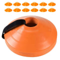 Miniatyrbilde 1 av 9: 24stk Fotballkjegler Treningskjegler ORANSJE orange