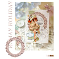 Miniatyrbillede 7 af 10: Hul præget fotoramme DIY Craft Cardstock Paper 3 3 3
