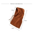 Miniatyrbild 2 av 10: Balaclava Hat Pullover Cap BRUN brown